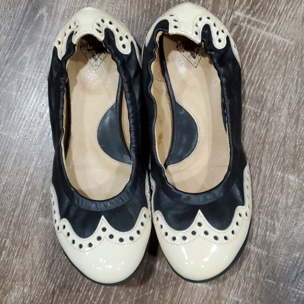 John Fluevog Oxford leather ballet flats size 6